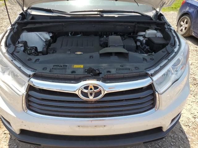 5TDJKRFH2ES031450 - 2014 TOYOTA HIGHLANDER XLE Սպիտակ լուսանկար 12