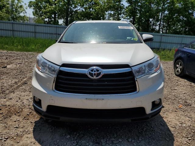 5TDJKRFH2ES031450 - 2014 TOYOTA HIGHLANDER XLE Սպիտակ լուսանկար 5