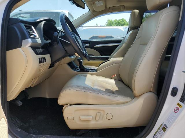 5TDJKRFH2ES031450 - 2014 TOYOTA HIGHLANDER XLE Սպիտակ լուսանկար 7