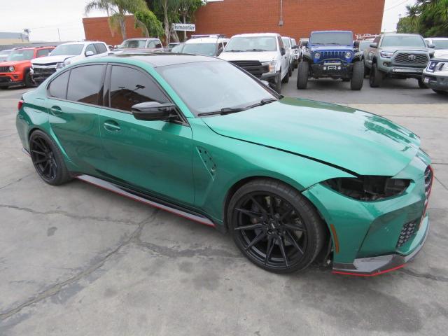 WBS33AY02NFM41026 - 2022 BMW M3 COMPETITION GREEN photo 1