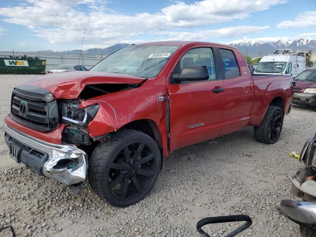 5TFUY5F11BX210284 - 2011 TOYOTA TUNDRA DOUBLE CAB SR5 RED photo 1