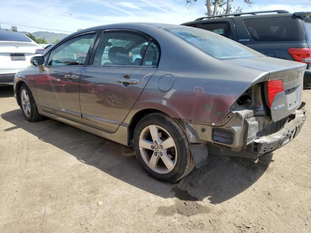 2HGFA16928H327799 - 2008 HONDA CIVIC EXL GRAY photo 2