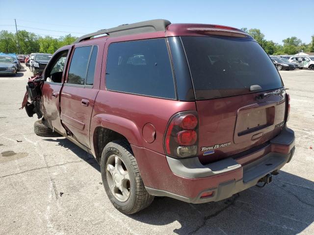 1GNET16S246203512 - 2004 CHEVROLET TRAILBLAZE EXT LS BURGUNDY photo 2