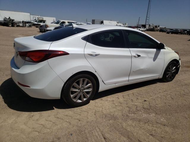 5NPDH4AE9FH610048 - 2015 HYUNDAI ELANTRA SE WHITE photo 3