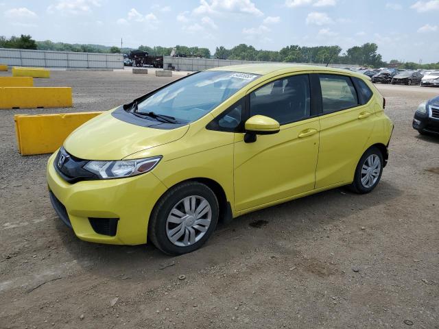 JHMGK5H52GX011748 - 2016 HONDA FIT LX YELLOW photo 1