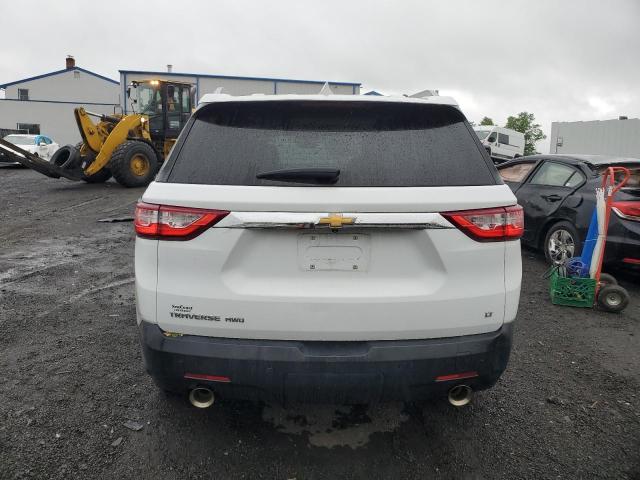 1GNEVGKW1JJ284310 - 2018 CHEVROLET TRAVERSE LT WHITE photo 6