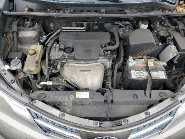 2T3RFREVXDW100087 - 2013 TOYOTA RAV4 XLE TAN photo 11