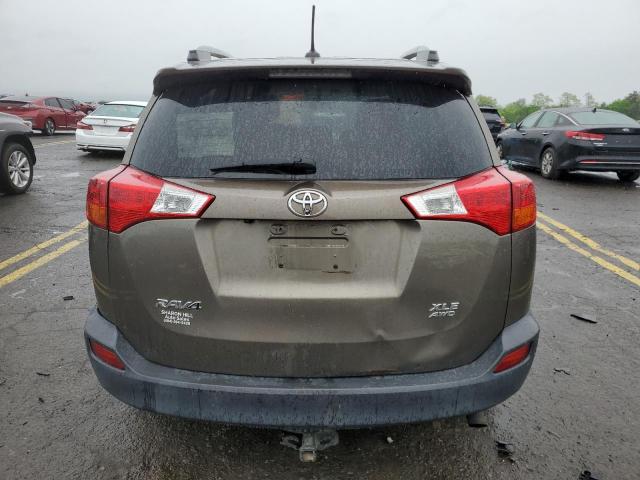 2T3RFREVXDW100087 - 2013 TOYOTA RAV4 XLE TAN photo 6