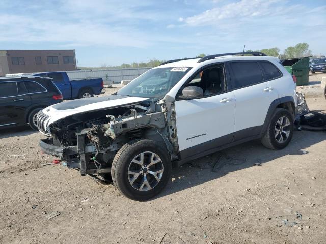 1C4PJMBS0GW172120 - 2016 JEEP CHEROKEE TRAILHAWK WHITE photo 1