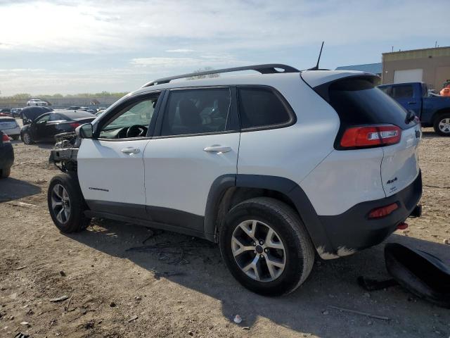 1C4PJMBS0GW172120 - 2016 JEEP CHEROKEE TRAILHAWK WHITE photo 2