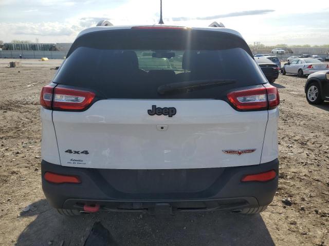 1C4PJMBS0GW172120 - 2016 JEEP CHEROKEE TRAILHAWK WHITE photo 6