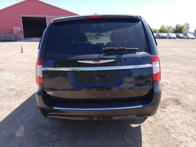 2C4RC1CG2DR784979 - 2013 CHRYSLER TOWN & COU TOURING L BLACK photo 6