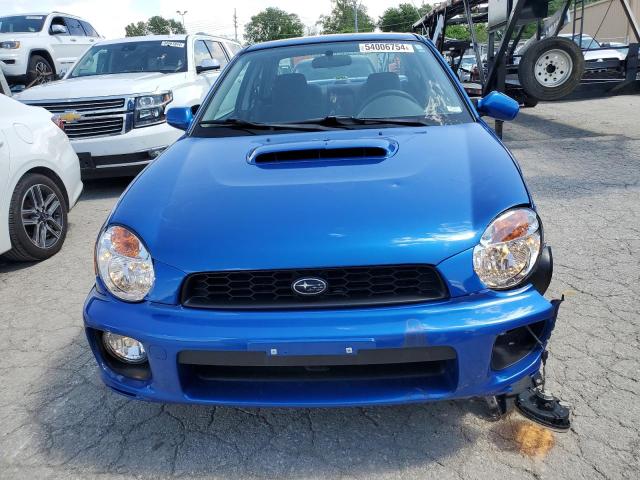 JF1GD29683G512564 - 2003 SUBARU IMPREZA WRX BLUE photo 5