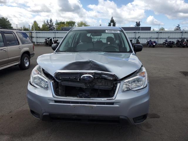 JF2SJAAC2EH497955 - 2014 SUBARU FORESTER 2.5I SILVER photo 5