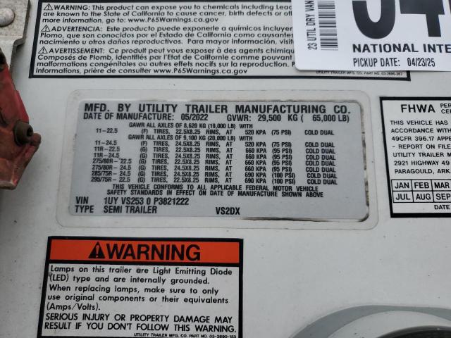1UYVS2530P3821222 - 2023 UTILITY VS2DX Ağ foto 10