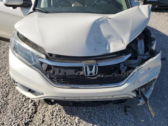 5J6RM4H75FL052472 - 2015 HONDA CR-V EXL WHITE photo 12