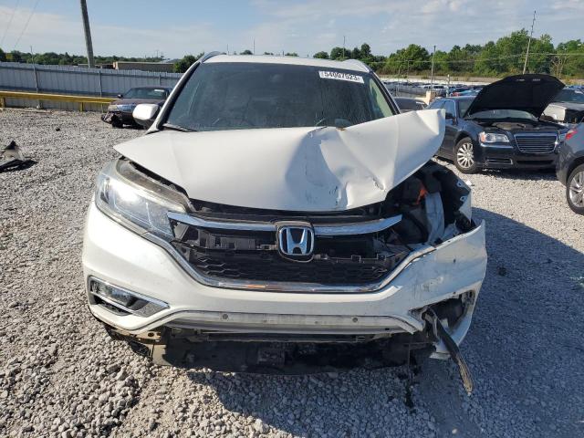 5J6RM4H75FL052472 - 2015 HONDA CR-V EXL WHITE photo 5