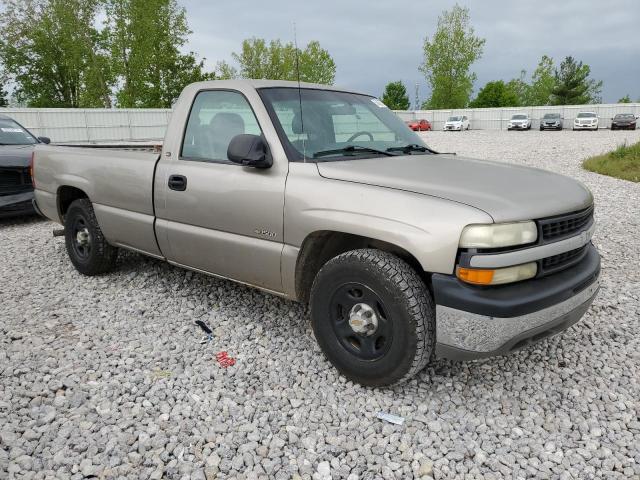 1GCEC14W91Z332341 - 2001 CHEVROLET SILVERADO C1500 SILVER photo 4