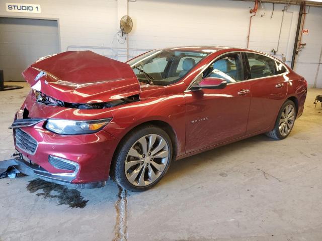 1G1ZE5SX2JF105663 - 2018 CHEVROLET MALIBU PREMIER RED photo 1