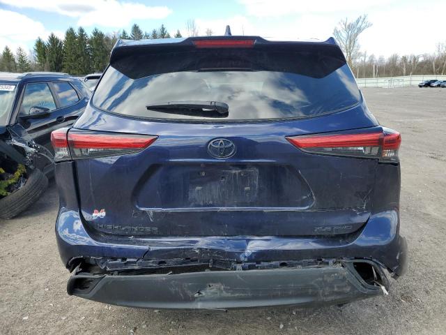 5TDHZRBH6MS547311 - 2021 TOYOTA HIGHLANDER XLE 蓝色 照片 6