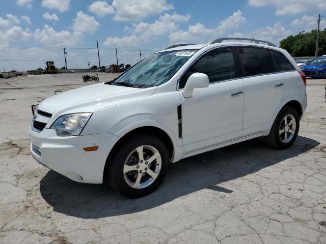 3GNAL3EK5DS585607 - 2013 CHEVROLET CAPTIVA LT WHITE photo 1