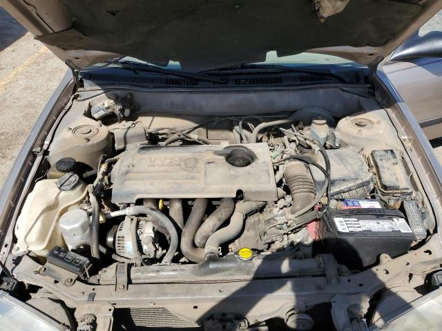 1Y1SK52831Z415468 - 2001 CHEVROLET GEO PRIZM BASE SILVER photo 11