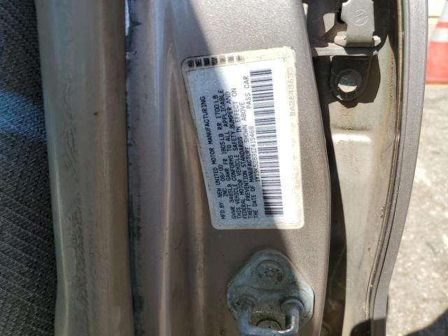 1Y1SK52831Z415468 - 2001 CHEVROLET GEO PRIZM BASE SILVER photo 12