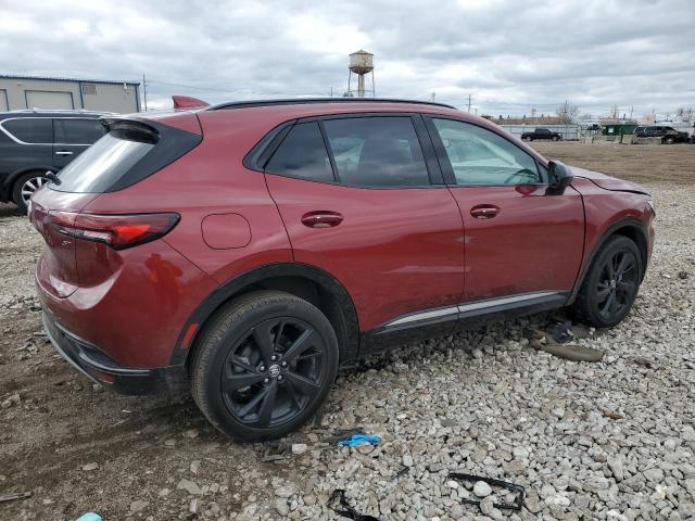 LRBAZLR46ND109658 - 2022 BUICK ENVISION PREFERRED RED photo 3