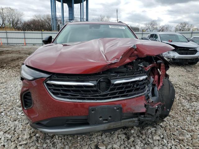 LRBAZLR46ND109658 - 2022 BUICK ENVISION PREFERRED RED photo 5