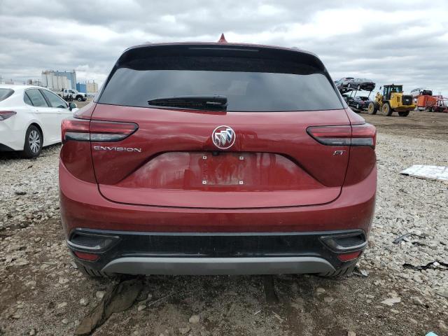 LRBAZLR46ND109658 - 2022 BUICK ENVISION PREFERRED RED photo 6