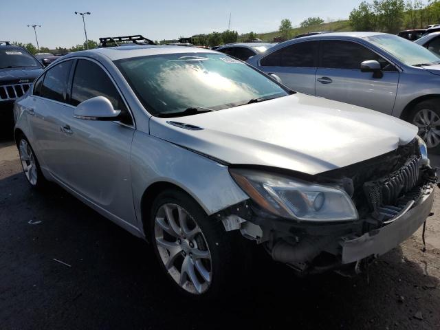 2G4GV5GV8D9203837 - 2013 BUICK REGAL GS SILVER photo 4