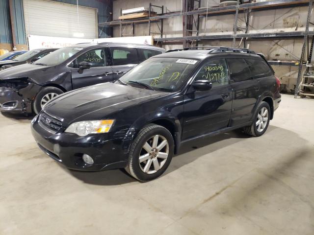 4S4BP62C877322896 - 2007 SUBARU OUTBACK OUTBACK 2.5I LIMITED BLACK photo 1