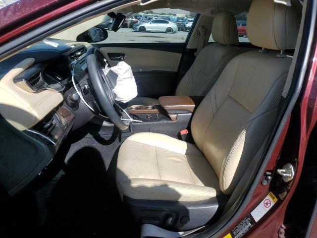 4T1BK1EB9EU115825 - 2014 TOYOTA AVALON BASE BURGUNDY photo 7