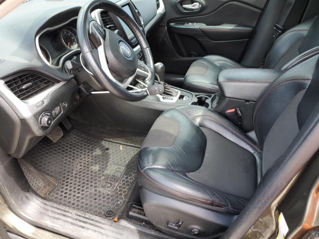 1C4PJMBS4FW650134 - 2015 JEEP CHEROKEE TRAILHAWK 绿色 照片 7