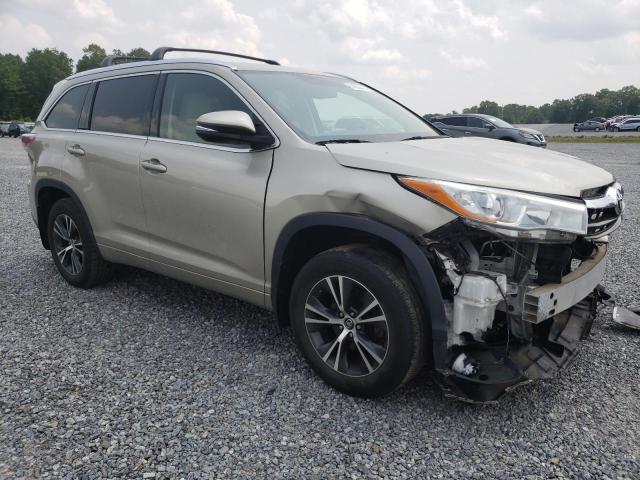 5TDJKRFH6GS501336 - 2016 TOYOTA HIGHLANDER XLE Gold Foto 4