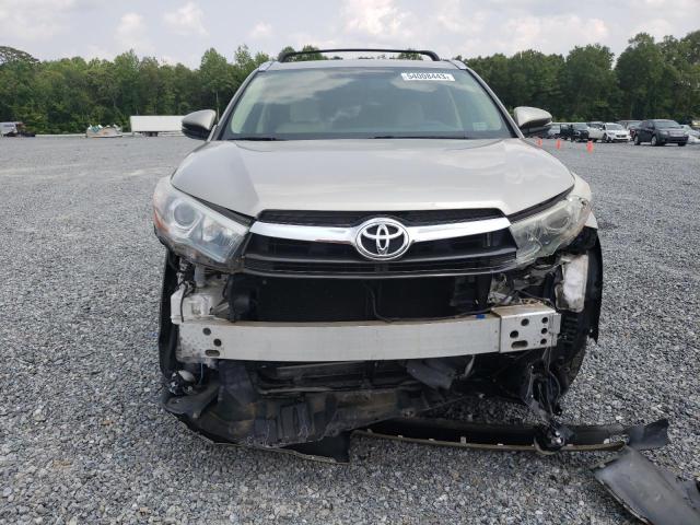 5TDJKRFH6GS501336 - 2016 TOYOTA HIGHLANDER XLE Gold Foto 5