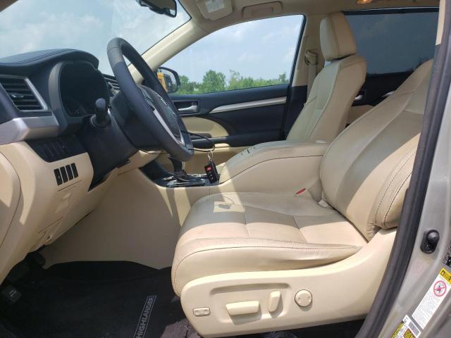 5TDJKRFH6GS501336 - 2016 TOYOTA HIGHLANDER XLE Gold Foto 7