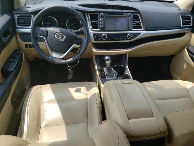 5TDJKRFH6GS501336 - 2016 TOYOTA HIGHLANDER XLE Gold Foto 8