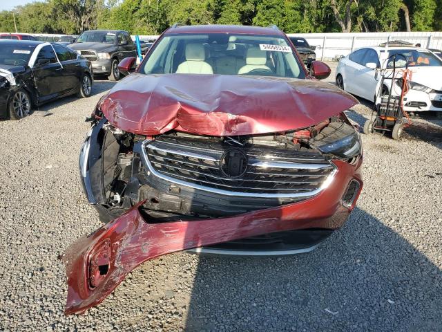 LRBFZNR48MD071799 - 2021 BUICK ENVISION ESSENCE RED photo 5