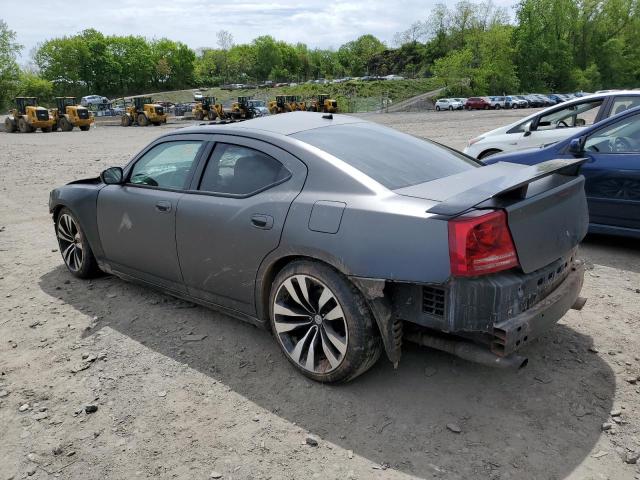 2B3LA53H28H203327 - 2008 DODGE CHARGER R/T GRAY photo 2