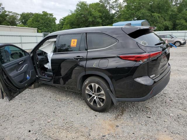 5TDHZRAH8NS106735 - 2022 TOYOTA HIGHLANDER XLE Սև լուսանկար 2