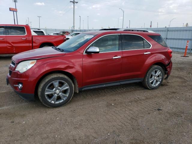 2GNFLGE33D6135510 - 2013 CHEVROLET EQUINOX LTZ MAROON photo 1