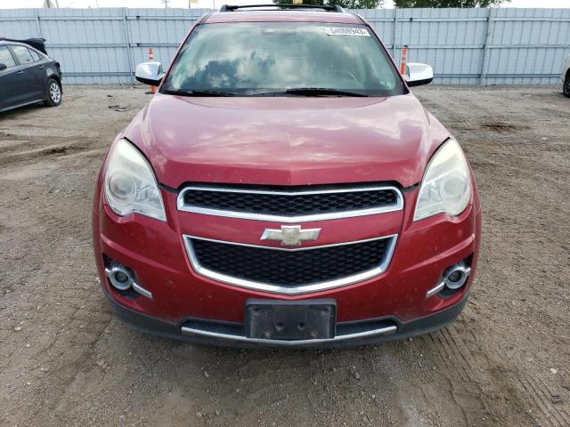 2GNFLGE33D6135510 - 2013 CHEVROLET EQUINOX LTZ MAROON photo 5