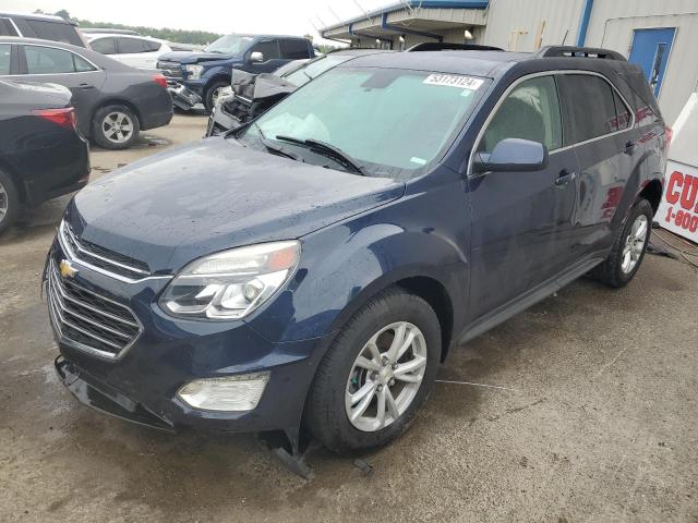 2GNALCEK5H1500900 - 2017 CHEVROLET EQUINOX LT BLUE photo 1