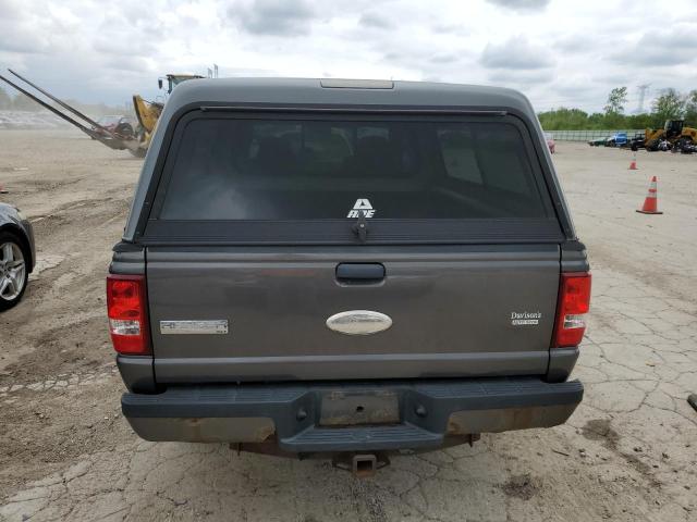 1FTYR44E09PA42954 - 2009 FORD RANGER SUPER CAB GRAY photo 6