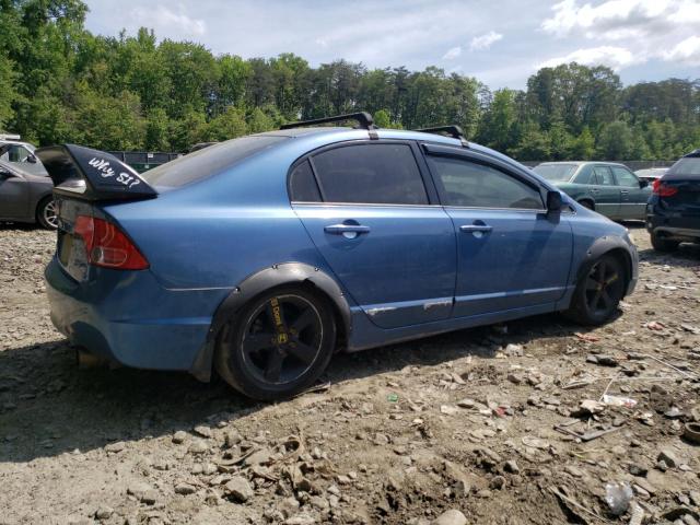 1HGFA15846L111879 - 2006 HONDA CIVIC EX BLUE photo 3