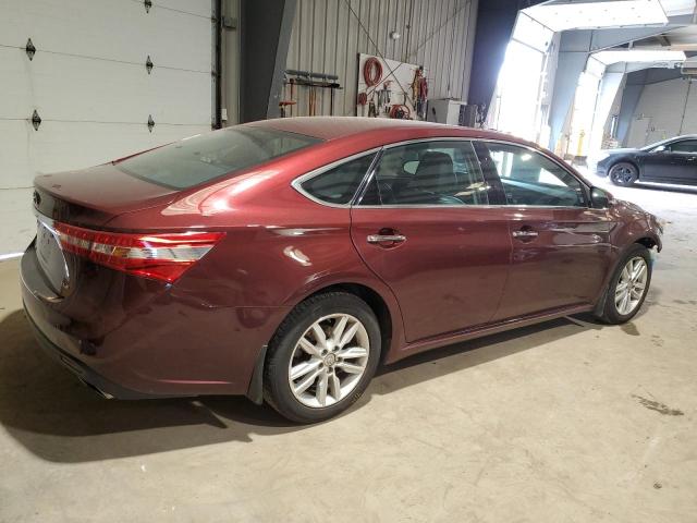 4T1BK1EB8EU082882 - 2014 TOYOTA AVALON BASE 勃艮第红 照片 3
