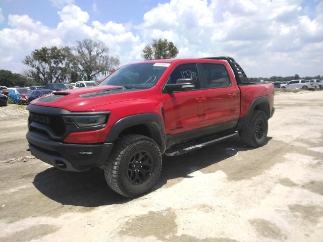 1C6SRFU99MN904214 - 2021 RAM 1500 TRX RED photo 2