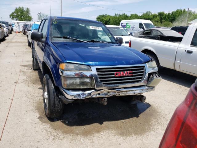 1GTDT136458246587 - 2005 GMC CANYON BLUE photo 5