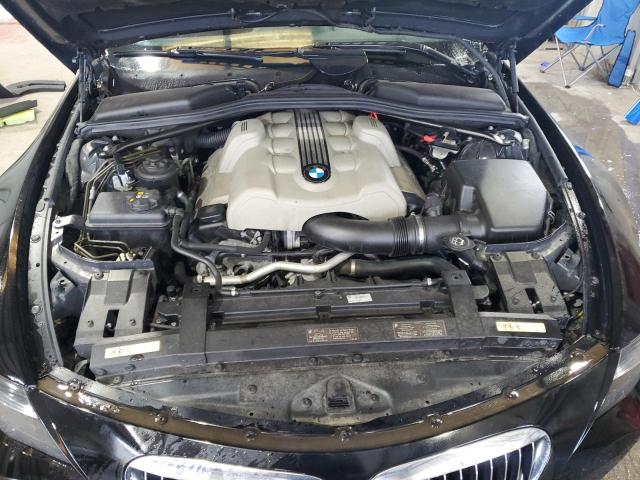 WBAEK73465B323517 - 2005 BMW 645 CI AUTOMATIC BLACK photo 11